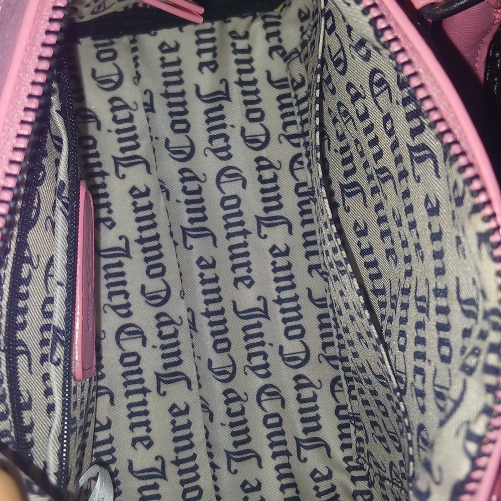 Juicy Couture Pink Rhinestone Satchel - Picture 3 of 3